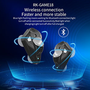 The fourth generation of hanging neck voice control button king change handle RK-GAME18 generation