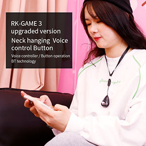 The third-generation upgrade version of the halter neck voice control button
